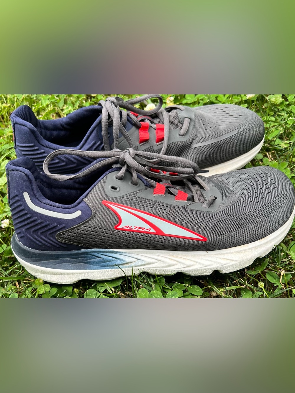 Altra Provision 7 Running Grey Blue Shoes Men 10
